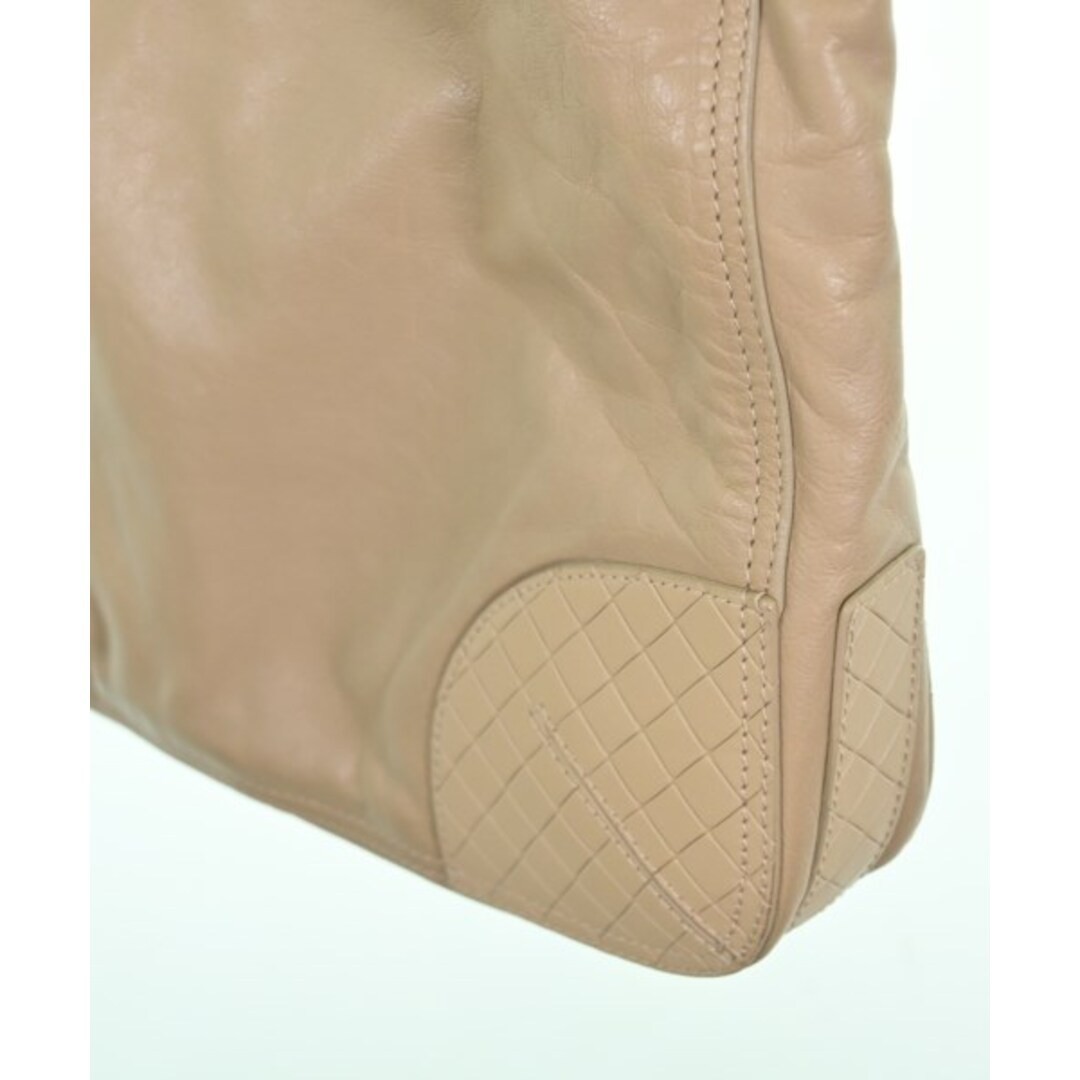 Bottega Veneta Shoulder Bag Leather Beige Interior Pocket Women's Authentic thumbnail 8