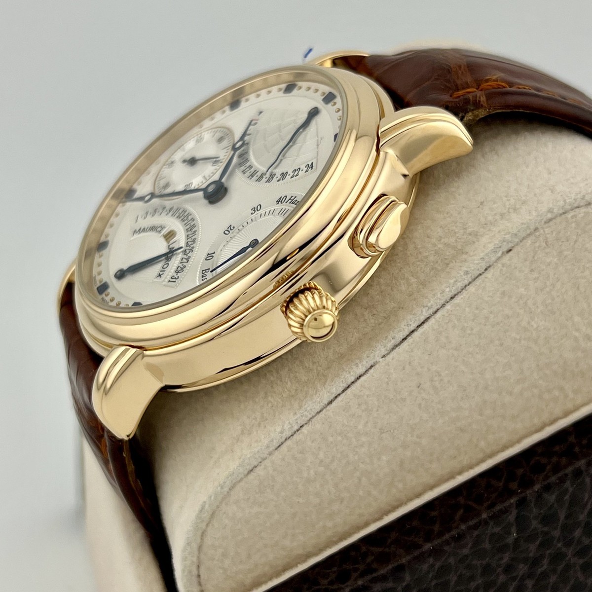 Maurice Lacroix Masterpiece Double Retrograde MP7018 18k Rose Gold