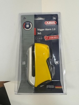ABUS Trigger Alarm 2.0 345 - 100dB Security Alarm - Yellow