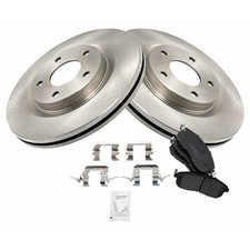 Front Ceramic Brake Pads Rotors Calipers Nissan Juke 11-17 Sentra 17-19 BR900958