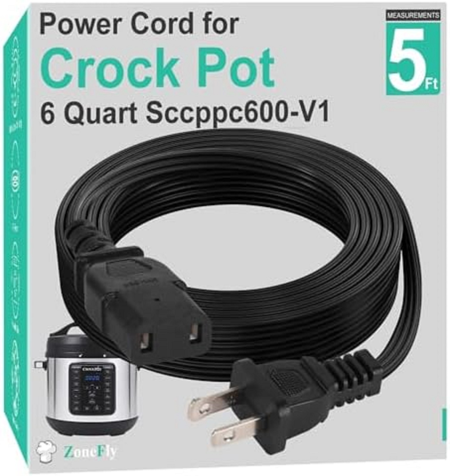 Crock-Pot Express Power Cord 6 Quart