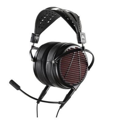Audeze LCDGX Over the Ear Wired Headphones - Red/Black