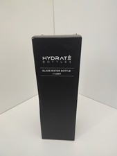1L Glass Water Bottle For Work / Office / School Motivation To Drink Better