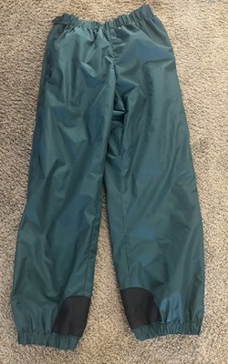 Columbia Bugaboo Snow Pants Mens XL Green Side Zip Ski Snowboard Waterproof