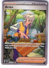 Arven 249/198 Scarlet & Violet SIR Pokemon Trainer Card