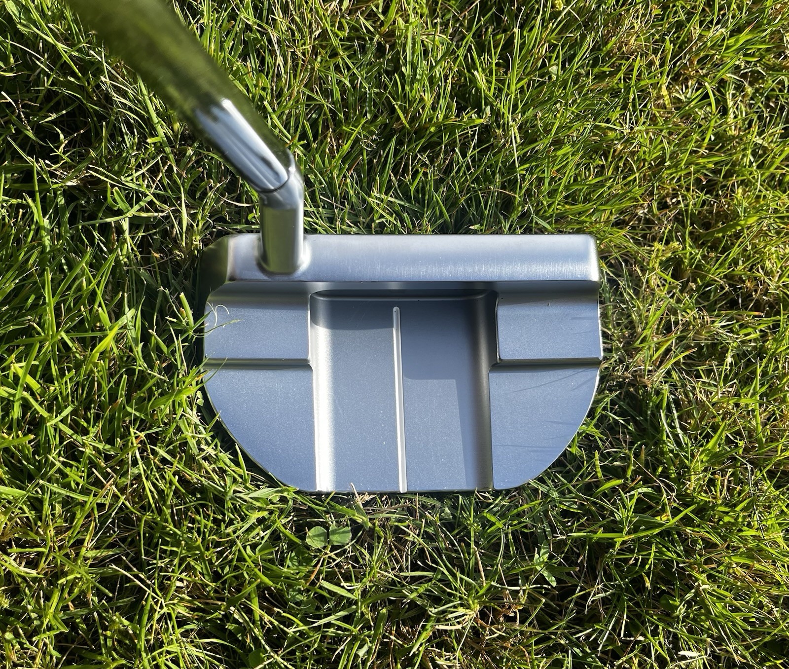 MIZUNO M.CRAFT V / WHITE SATIN PUTTER / 34 INCH