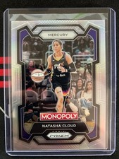Natasha Cloud 2024 Panini Monopoly WNBA Silver Prizm Card #11 Phoenix Mercury
