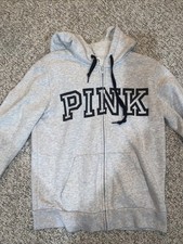 Victoria Secret Pink Zip Up Sweatshirts Size: Small  Multiple Colors 