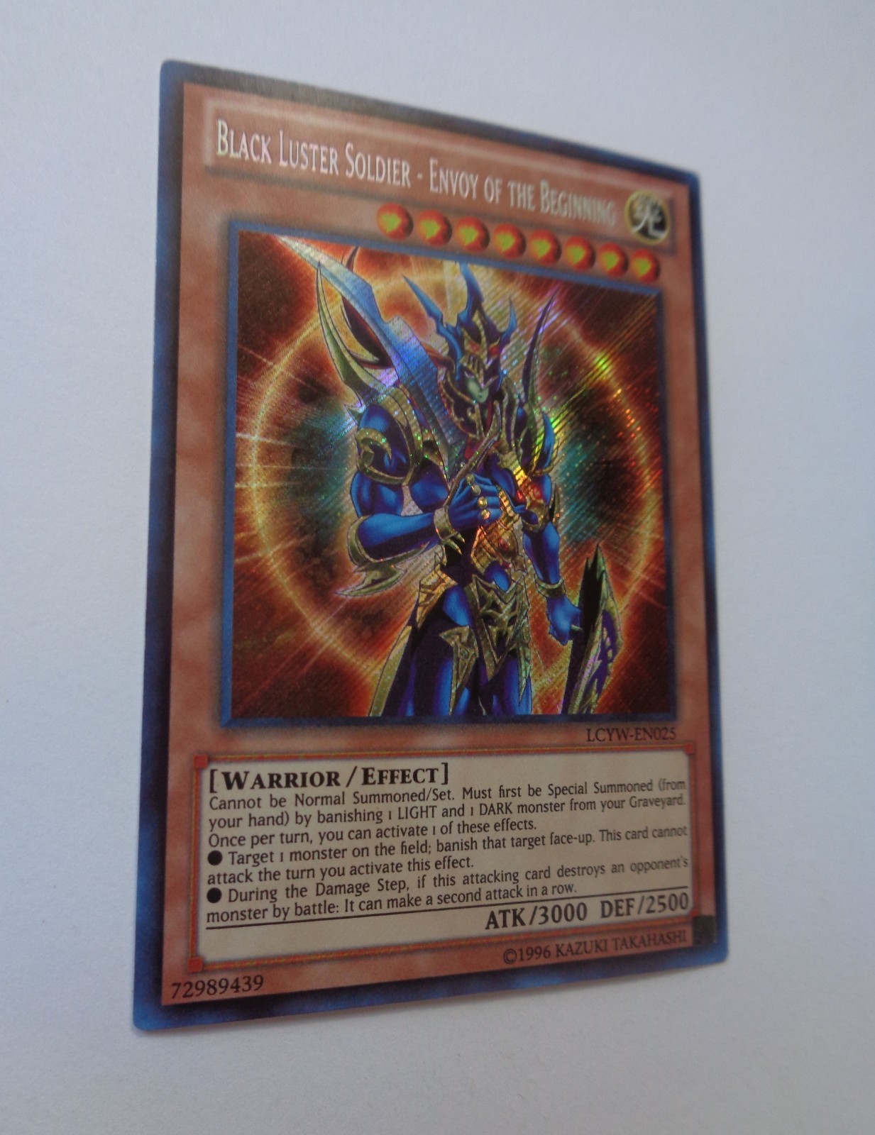 Black Luster Soldier Envoy of the Beginning LCYW-EN025 (Secret, Unlimited, VLP)