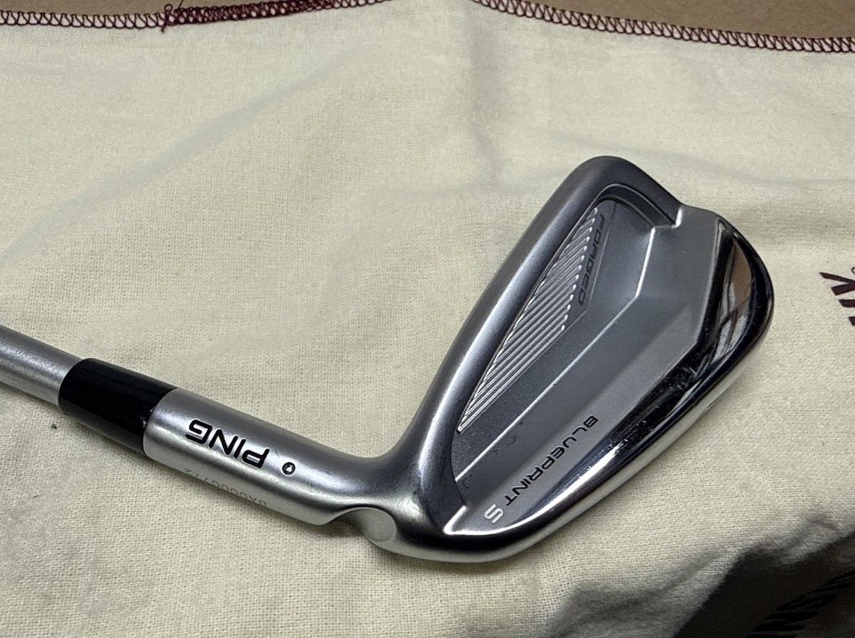 Ping blue print 5-P KBS C-TAPER　115R + Mint * PING Blueprint S * 7 Iron Black Dot * KBS Tour C-Taper 125g
