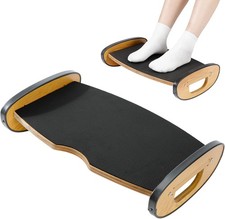 Solid Wood Foot Rest for Under Desk at Work - Ergonomic Foot Stool Under Desk...