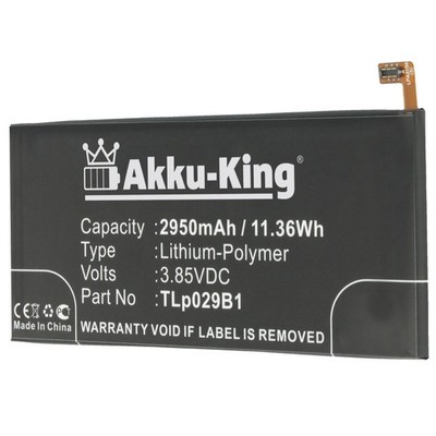 Akku-King Akku für Alcatel One Touch Pop 4S, Shine Plus, OT-5095, OT-5095B