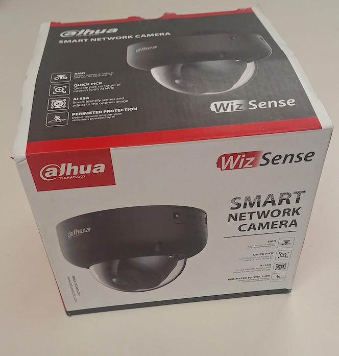 Dahua IPC-HDBW3441R-ZS-S2-B caméra dôme IP AI 4MP noir avec vision nocturne