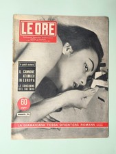 LE ORE 26 SEPTEMBER 1953 PICASSO-ROCKY MARCIANO-LA STARZA-TESSA TAKEGAST