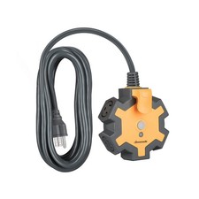 DEWENWILS Industrial Power Strip with 5-Outlet Power Hub, 15FT Heavy Duty Ext...