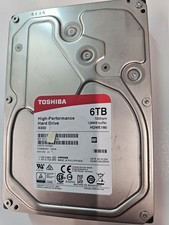 Toshiba X300 HDETS10GCA51 6TB 3.5" SATA 7200 rpm 128MB buffer HDWE160