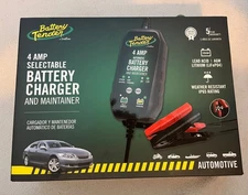 Delran Battery Tender 4 AMP Selectable Battery Charger and Maintainer