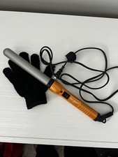 Bed Head Curling Wand 1 Inch Ceramic BH313 Orange Electric Hair Styling Tool