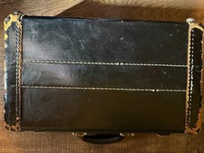 Vintage B and J Clarinet Case Blue Felt Inside Used