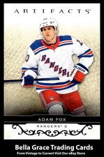 2021-22 Upper Deck Artifacts Adam Fox #25 New York Rangers NHL Hockey