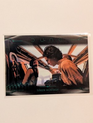 /99 Green Prism *With Print Line*  2024 Topps Chrome Dune #61 Taken Hostage Card