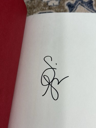 Signed Stephenie Meyer Midnight Sun Hardcover Book Twilight Edward Cullen - Foto 6 di 23