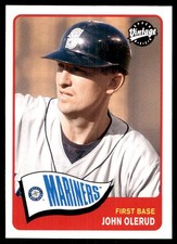 John Olerud 2003 Upper Deck Vintage #106 Mariners MLB READ FREE SHIPPING