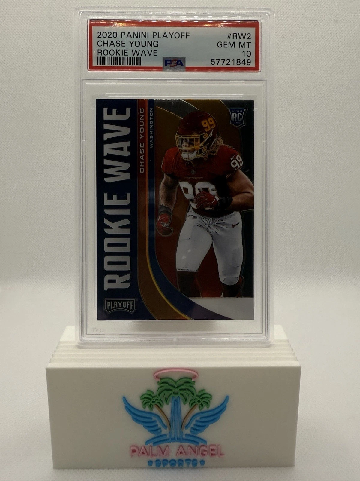 Chase Young Panini Playoff Rookie Wave #RW2 Base
