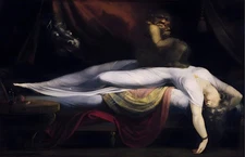 "Henry Fuseli (1741-1825)-The Nightmare "     Canvas Wall Art Picture Print