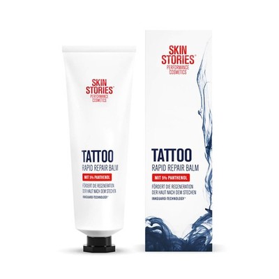 Rapid Repair Balm (1 x 50 ml), beruhigende After Tattoo Creme mit Panthenol,