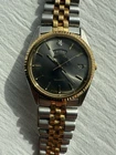 Vintage 1990s Seiko Daydate President SQ Fluted Bezel 36mm Quartz Watch