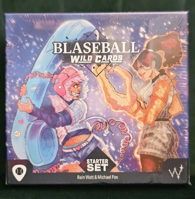Blaseball Wild Cards Starter Set Brettspiel Wayfinder Game 2022 Brandneu Sealed