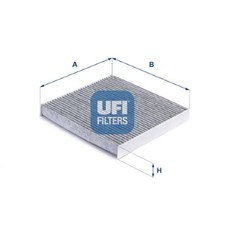 Innenraumfilter UFI 54.306.00 Aktivkohlefilter für HONDA CR 5 4 ACCORD 8 CU 7 CL