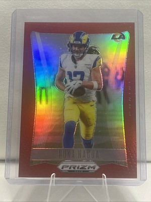 2024 Panini Prizm Deca Puka Nacua #185 Red Prizm  188/199 🔥🔥🔥