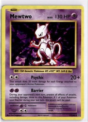 Mewtwo 051/108 XY Evolutions Cracked Ice Holo Deck Exclusives
