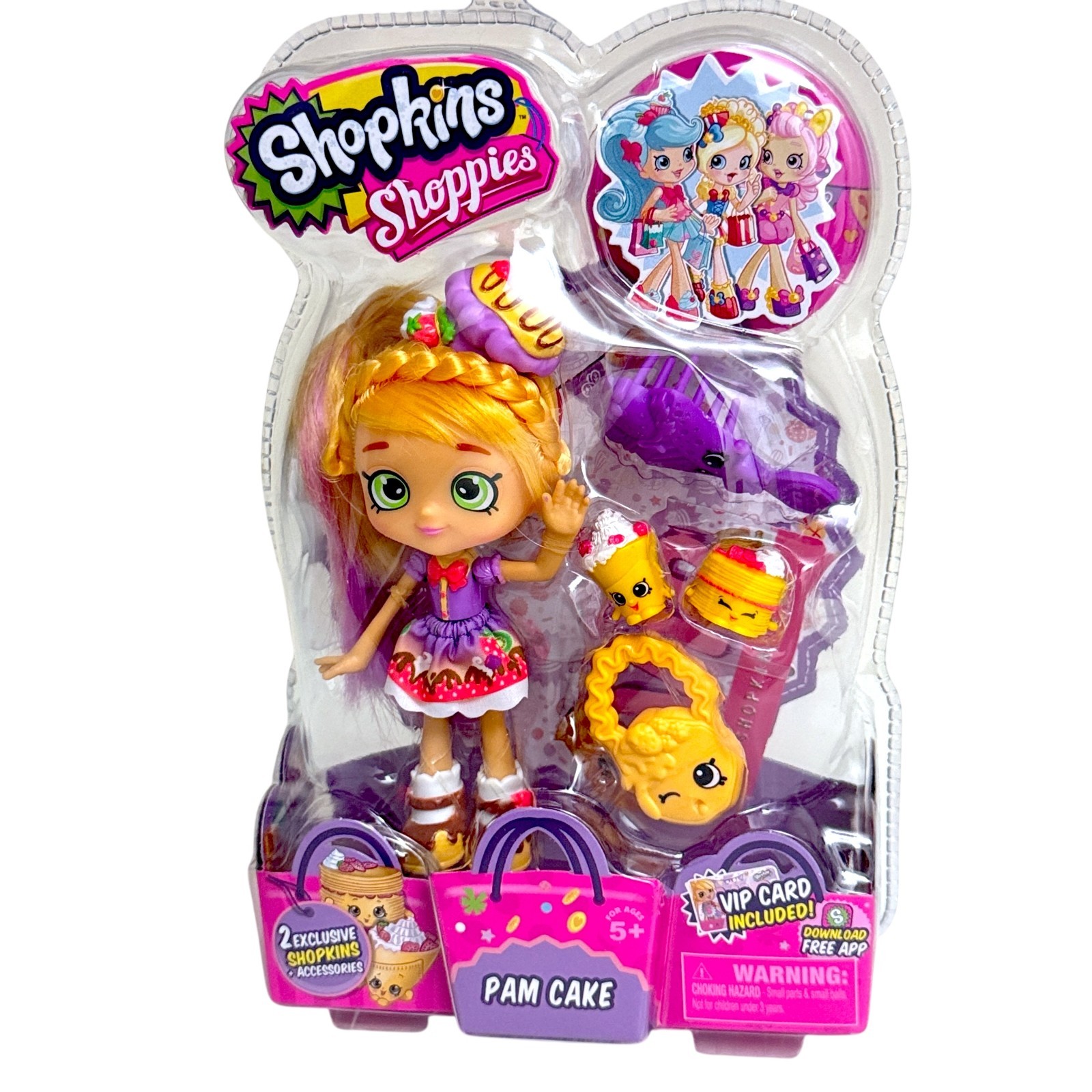 Shopkins Shoppies Pam Cake Doll Girls Day Out 2017 Exclusive