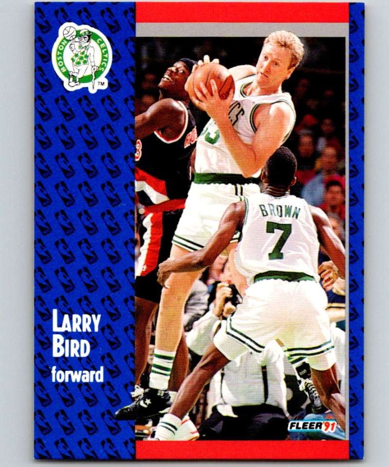 1991-92 Fleer #8 Larry Bird NM Near Mint Celtics ID:82477