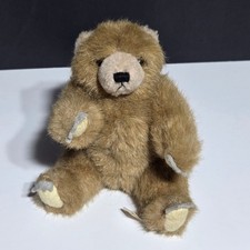 Soft Brown Teddy Bear Plush Toy Cute Stuffed Animal Kids Playtime Companion