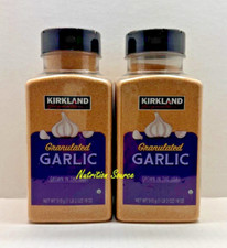 Lot of 2 Kirkland Signature GRANULATED GARLIC 18oz (510g)
