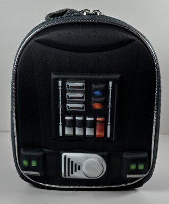  Disney Star Wars Darth Vader Chest Design Lunch Box/Bag NEW BACK TO SCHOOL!! 