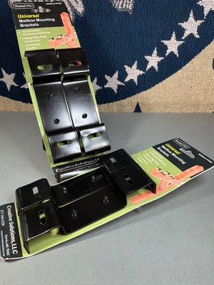 2 Postal PRO - Universal Mailbox Mounting Bracket s - PP503 - Brand NEW