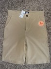 Nwt The Children’s Place Boys School Uniform Quick Dry Chino Shorts Flax Size 12