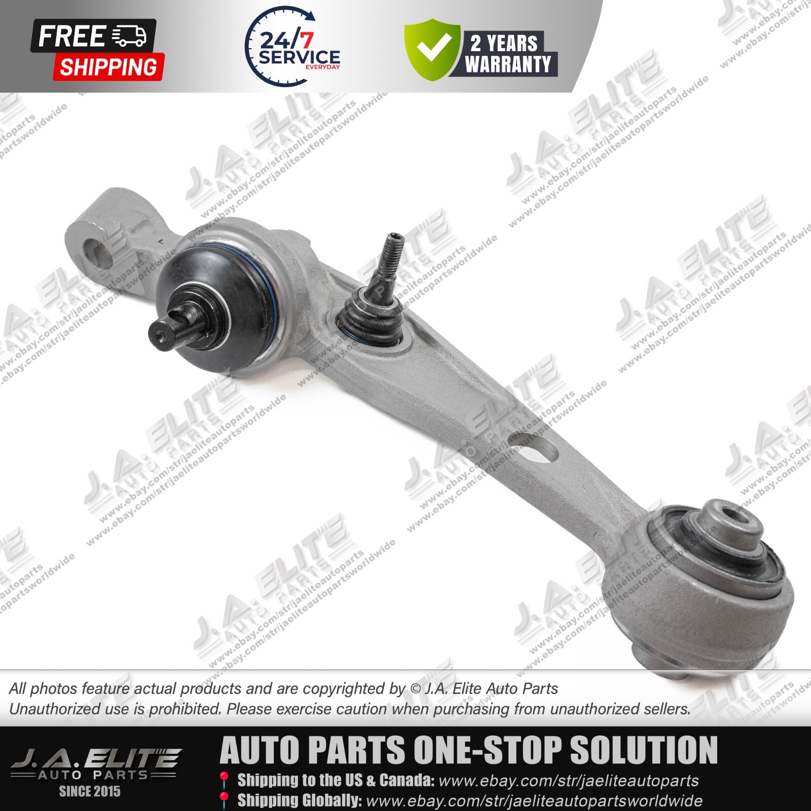 Front Lower Left Control Arm fits Rolls Royce Phantom RR1 (2004-16) 31122180523