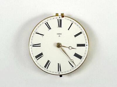 Antike J. Reed Cambridge Taschenuhrwerk Nr. 9862 um 1830 40mm Englisch