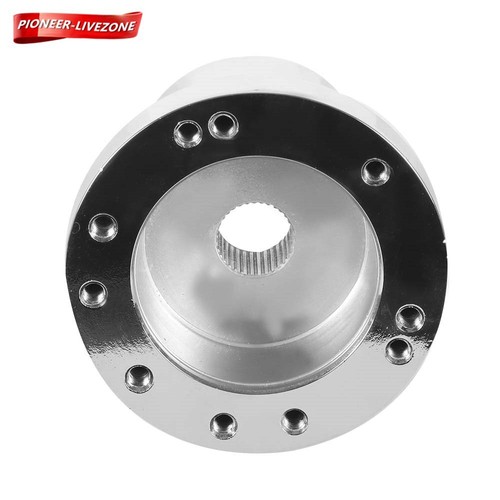 Chrome 5/6 Hole Steering Wheel Adaptor Fits For Club Car DS Golf Cart 1985-Up - Picture 6 of 6
