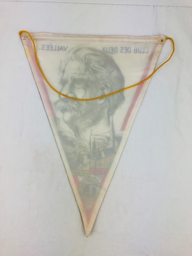 Vintage Lions Int Club Banner Flag 2 Valley Club Gunsbach Kaysersberg France *Pb - Picture 3 of 4