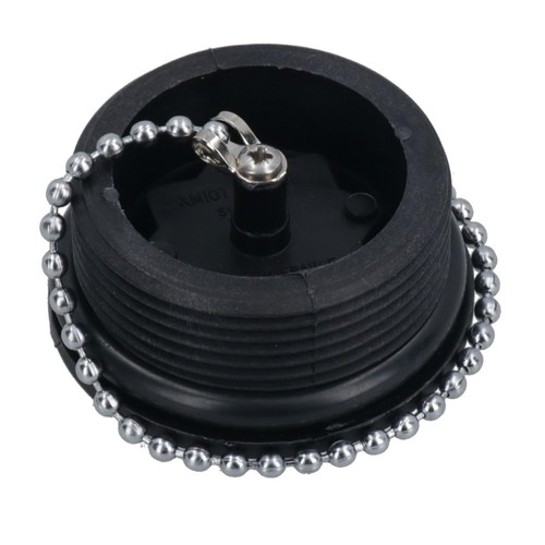 Tapa de repuesto de llenado de cubierta Goiot con cadena 46 mm para placa de cubierta de barco combustible de agua - Imagen 6 de 6