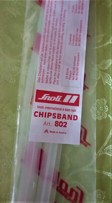 SKI-SERVICE, Belagreparatur, -Chips-Band transpare 10 Streifen a`40cm von Snoli-