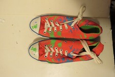 NWoB Converse All Star Sneaker Custom Factory Paint Splash Men's 5 Womens 7