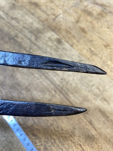 OLD TOOL Kompass ALTES WERKZEUG geschmiedet 19. Jh. KOMPASS N.181 - Bild 8 von 12